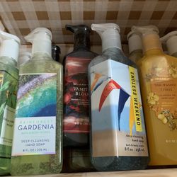 $5 Each New Bath and Body Works Hand Soap 8 FL OZ  Cash only  