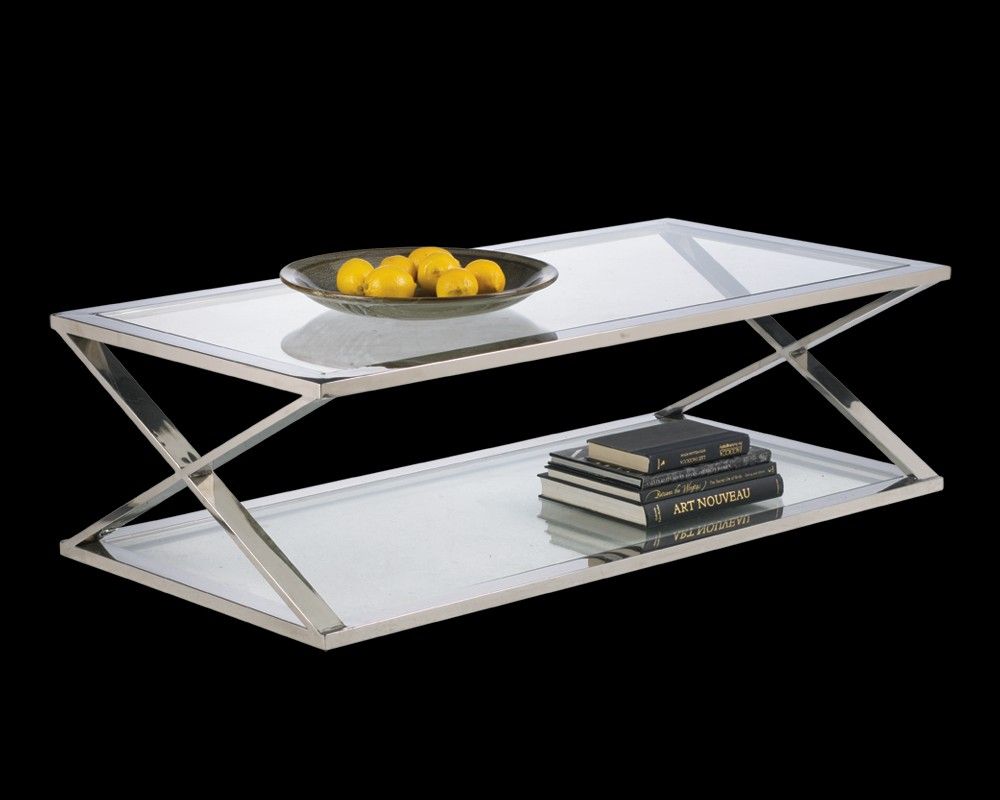 Absolutely Beautiful double Glass Coffee Table!