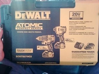 DeWalt atomic 20v drill and impact combo