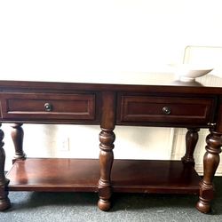 Solid Wood Buffet Table/Console