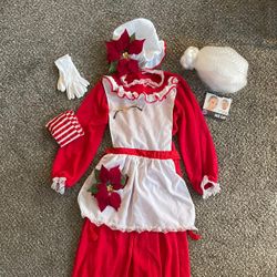 Mrs. Claus Costume Size S