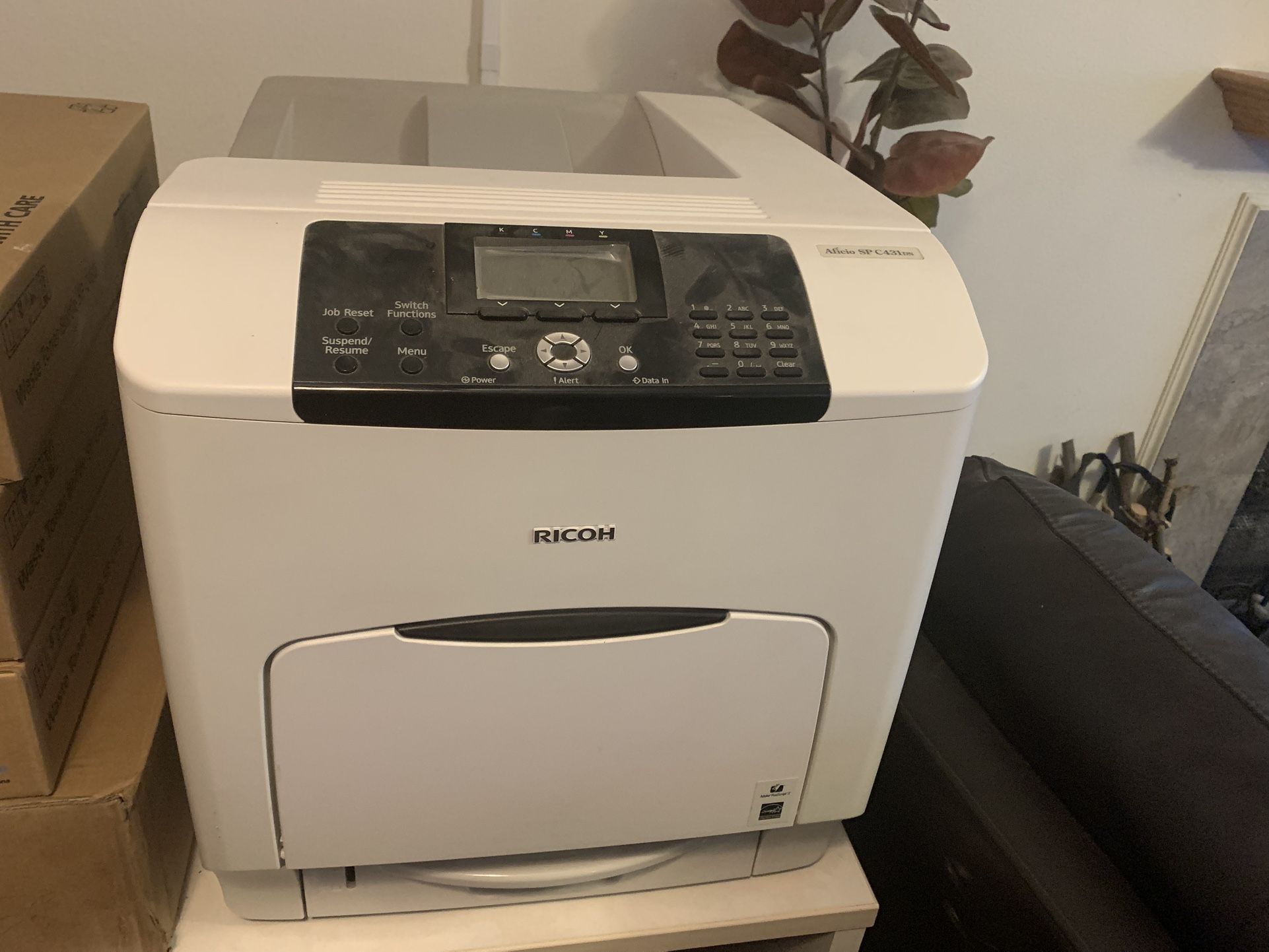 Ricoh Color Laser Printer plus Supplies and Paper