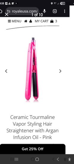 Royale Vapor Flat Iron NEW