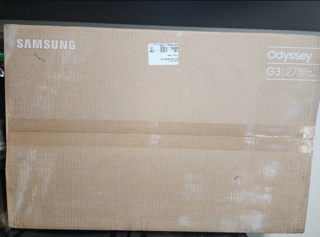Samsung Odyssey G3 27" Gaming Monitor 165Hz 1ms