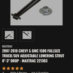new maxtrac lowering shocks 
