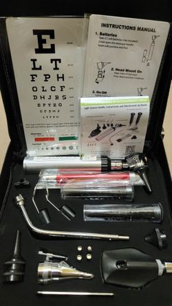 ENT Diagnostic Set (Ear, Nose, Throat Examination Instruments Set)