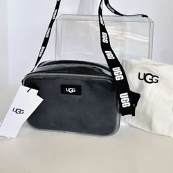 New UGG Jainey ll Clear /Black Crossbody