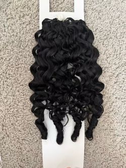 New Burmese Curly Crochet Human Hair 16 inch