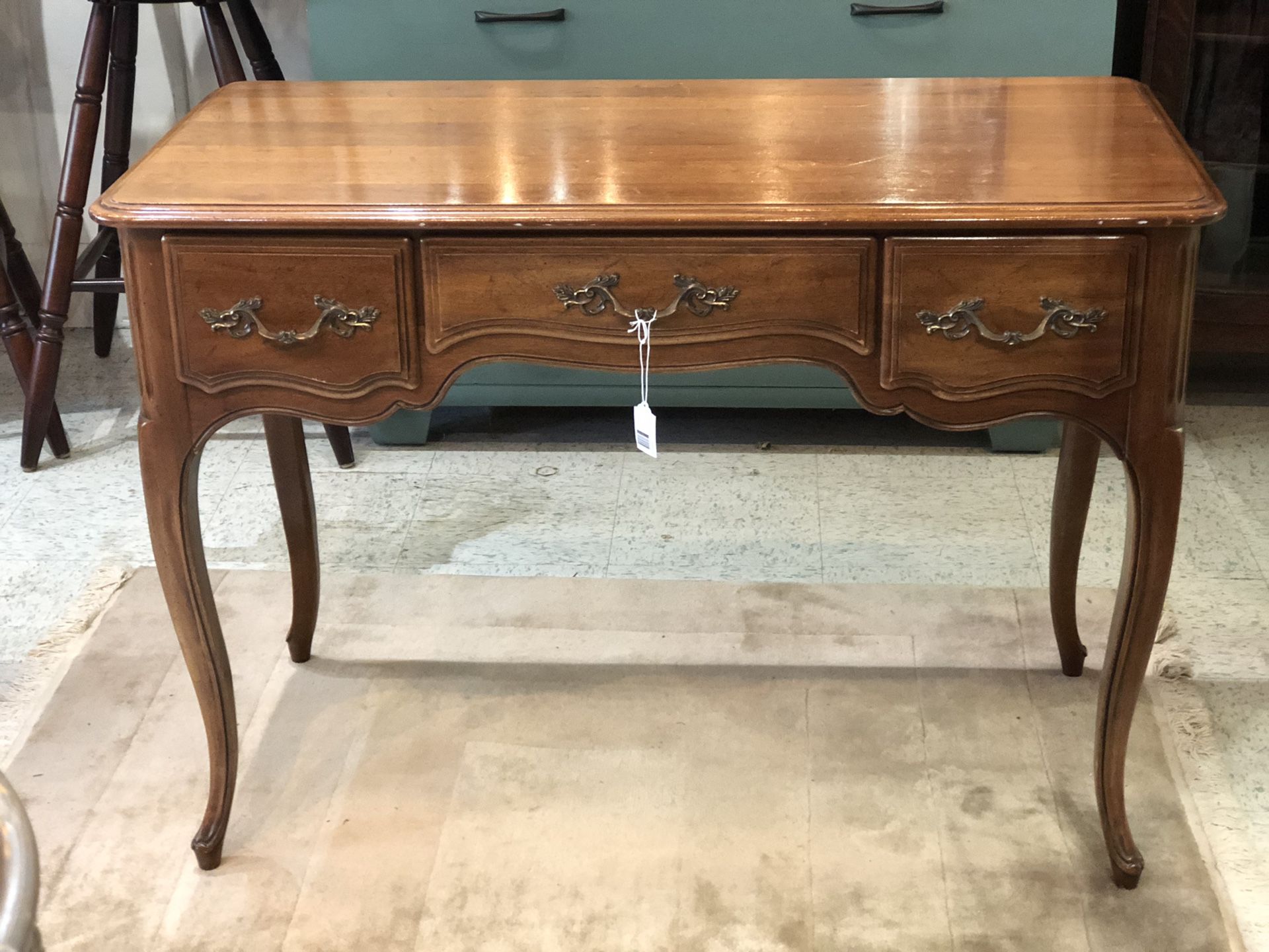 Wood vanity , desk, entrance table