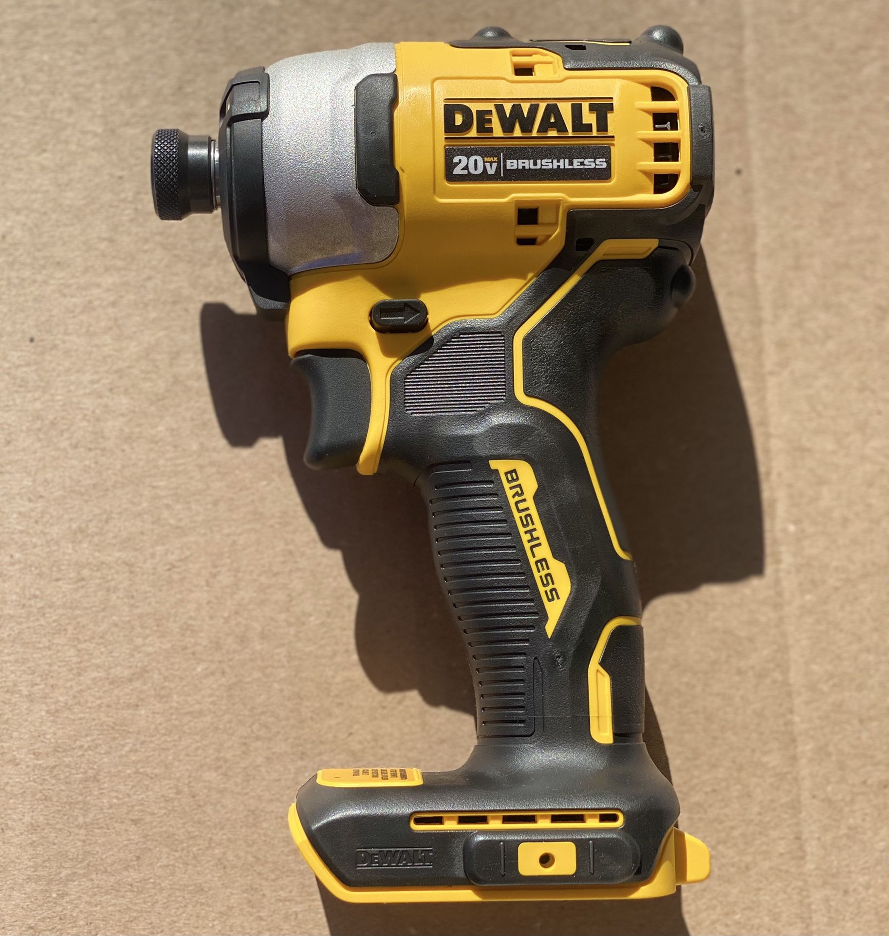 DeWalt Atomic 20-Volt MAX Lithium-Ion Brushless Cordless Compact 1/4 in. Impact Driver (tool only)