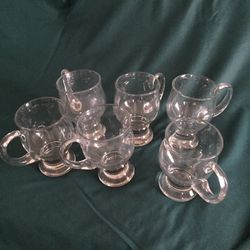 6 Glass Mugs