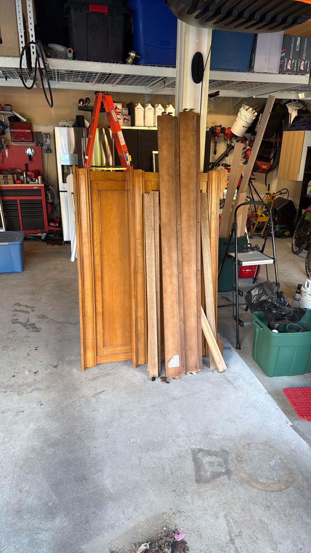 Solid Wood Full Sized Bed Frame