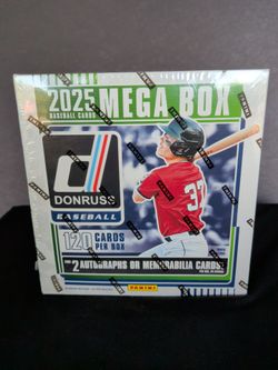 Panini Donruss 2025 Baseball Mega Box-New And Sealed