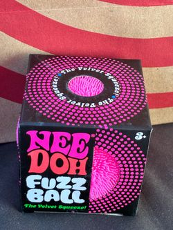 Pink fuzz ball  NeeDoh