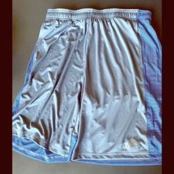 NWT Mens Shorts Adidas Large Gray Blue 