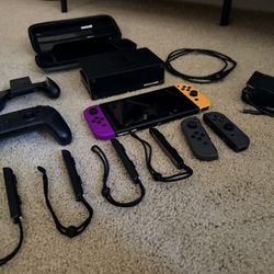 Nintendo Switch + Extras