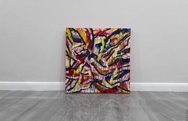 Abstract art  (6)- Oil on canvas
