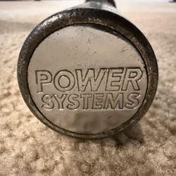 Power Systems Stainless Steel Olympic Weightlifting Barbell