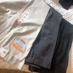 Men’s slacks and khakis