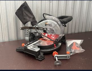 WARRIOR TOOLS 7-1/4 in. Single-Bevel Compound Miter Saw