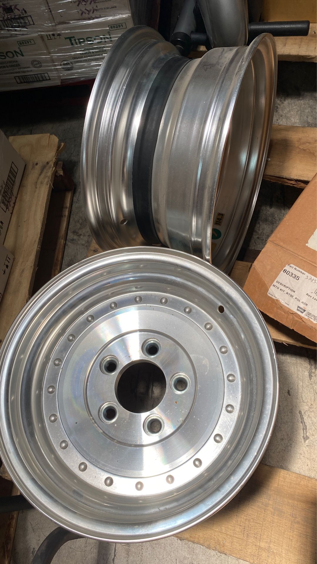 Enkei Vintage Centerline made in Japan Wheels new set