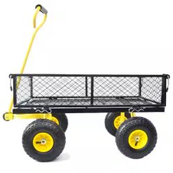 16.75 cu. ft. Metal Garden Cart