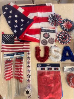 4th of July USA decorations