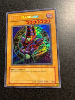 Konami Dark Magician Spellcaster+ 10 Pokemon cards