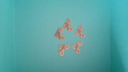 Origami Owl Heart plates