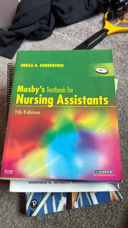 Mosby’s textbook for Nursing Assistant