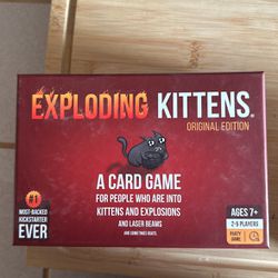 Exploding kitten game and expansion packs