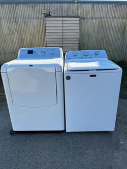 Maytag washer and dryer laundry