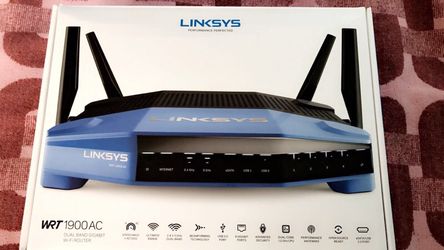 LINKSYS WRT1900AC AC1900 DUAL-BAND SMART WI-FI WIRELESS ROUTER