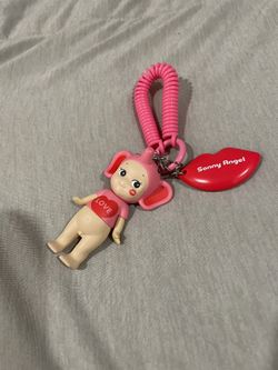 One Sonny Angel Keychain Kiss Kiss Series