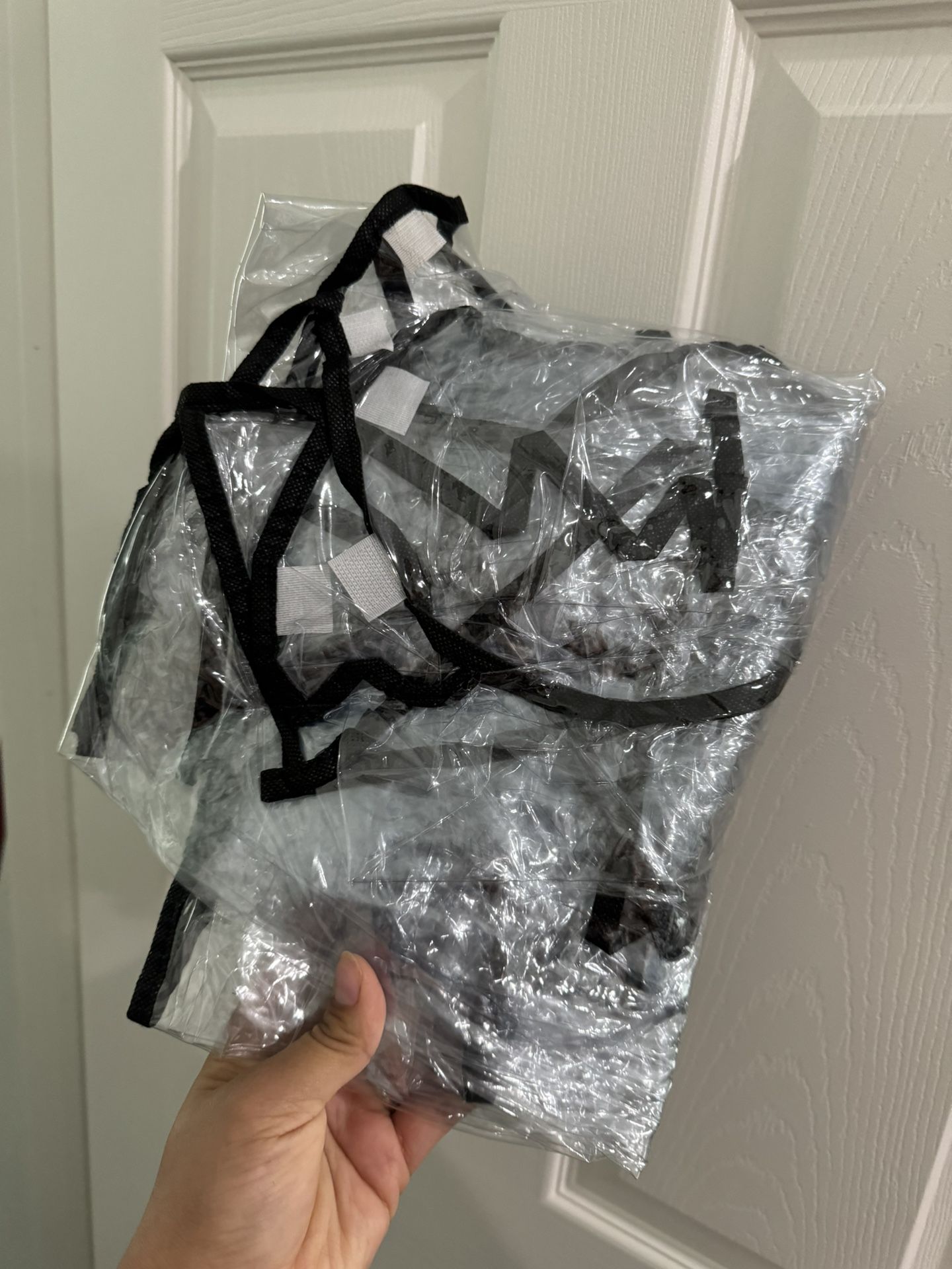 Clear Double Stroller Cover