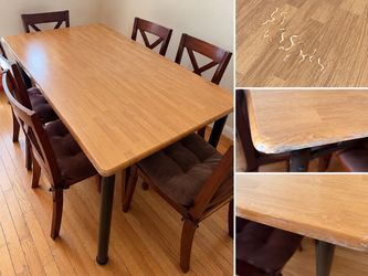 Dining Table with 6 Chairs