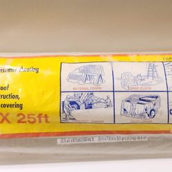 Warp's Coverall Clear Plastic Sheeting 