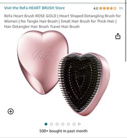 Heart Brush - originally $28 on amazon