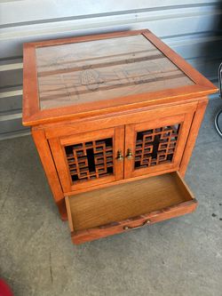 Antique Asian Handcarved Table