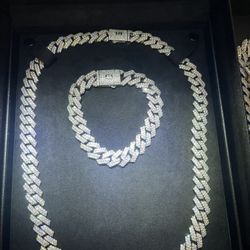 Moissanite Cuban Chain