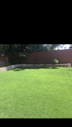 Sod turf gravel landscape