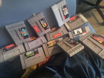 12 supper Nintendo games