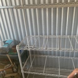 White Bakers Rack 