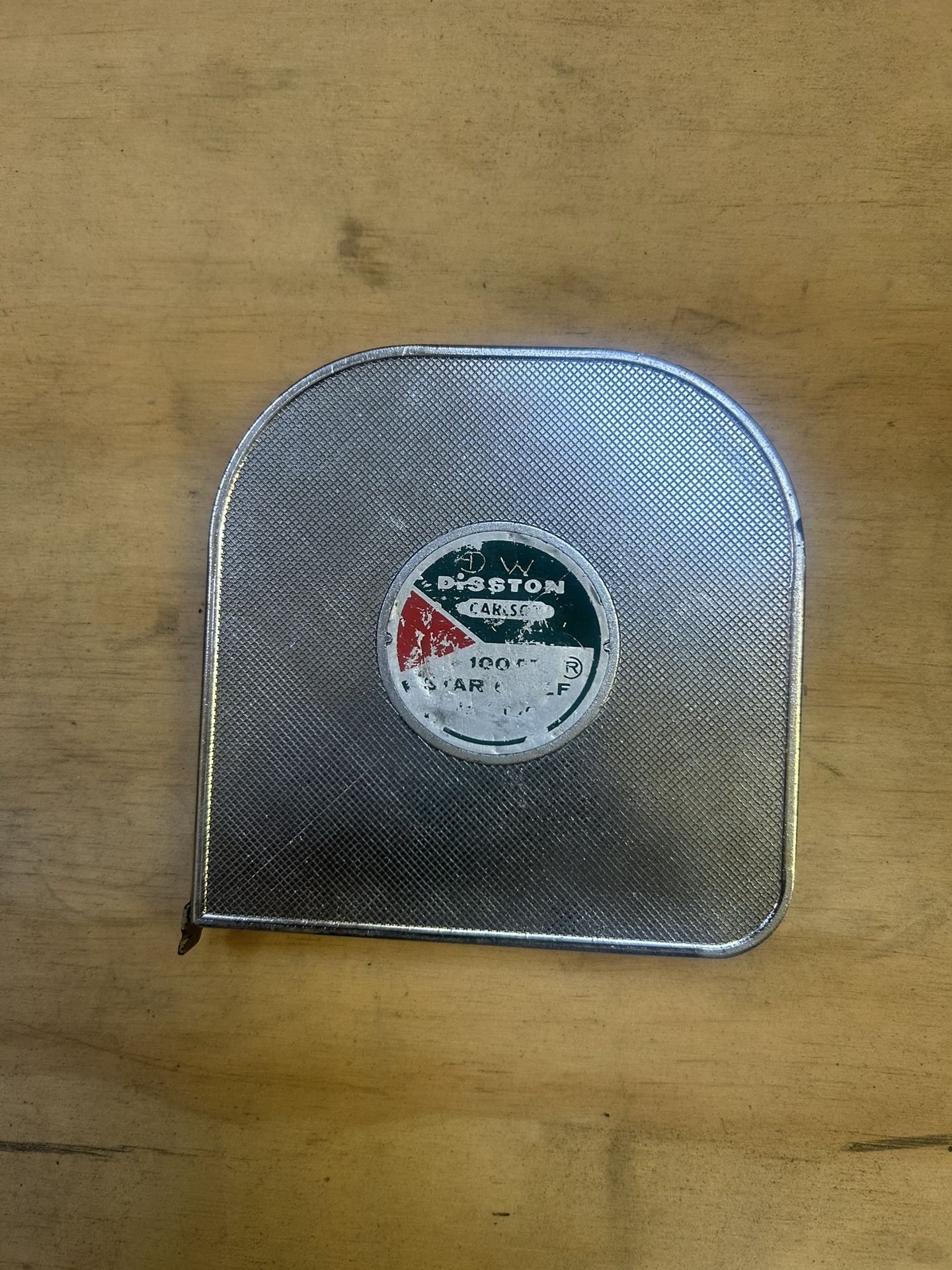 Vintage Disston Carlson Star Chief No. 5100 Steel Tape Measure - 100 ft.