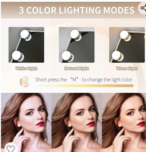 Vanity Mirror With Lights