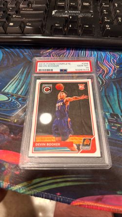 Devin booker phoenix suns 2015 panini complete psa 10