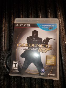 PS3 golden eye reloaded 007 exclusive