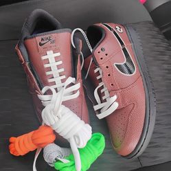 Nike dunks never used no box