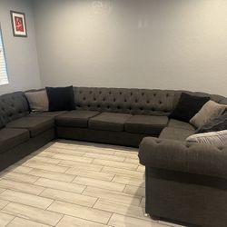 Living Room Sectional U Large