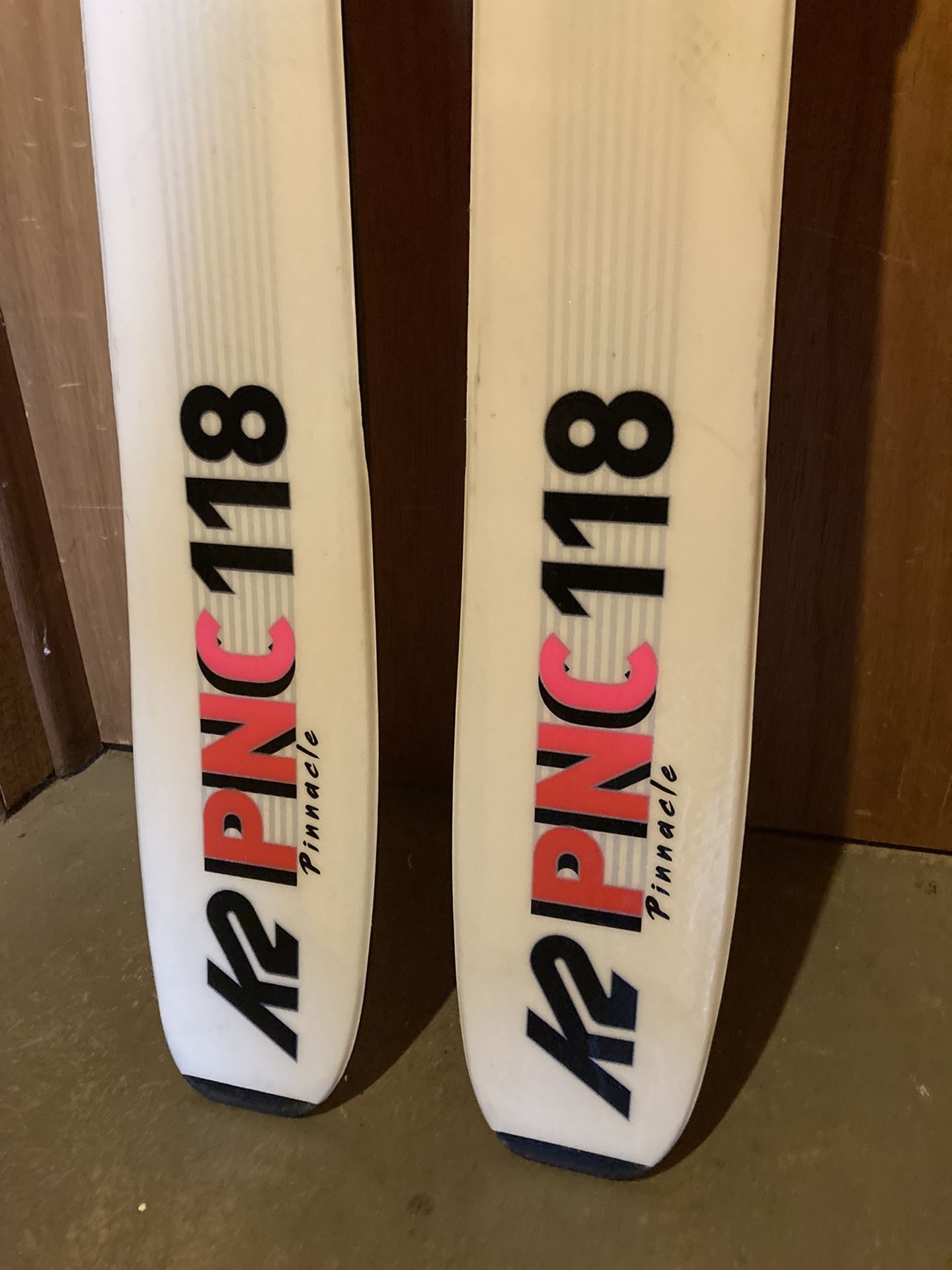 K2 PNC 118 LTD (Pinnacle 118) Freeride Powder Skis 184cm Look